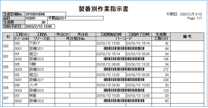 セットアップ指示書 コレクション